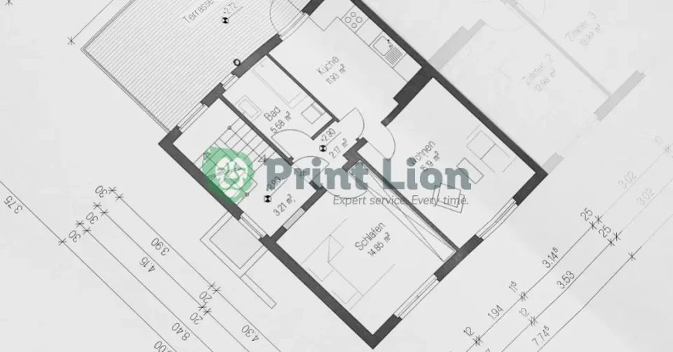 Map and blueprint printing — image 1