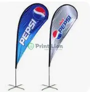 Teardrop banners