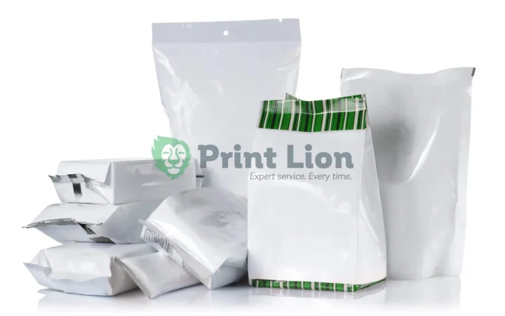 Plastic pouches packaging