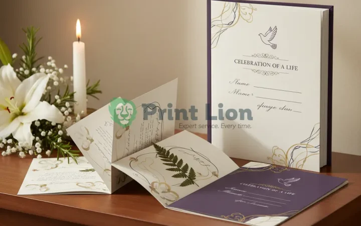 Funeral programs/ Eulogies