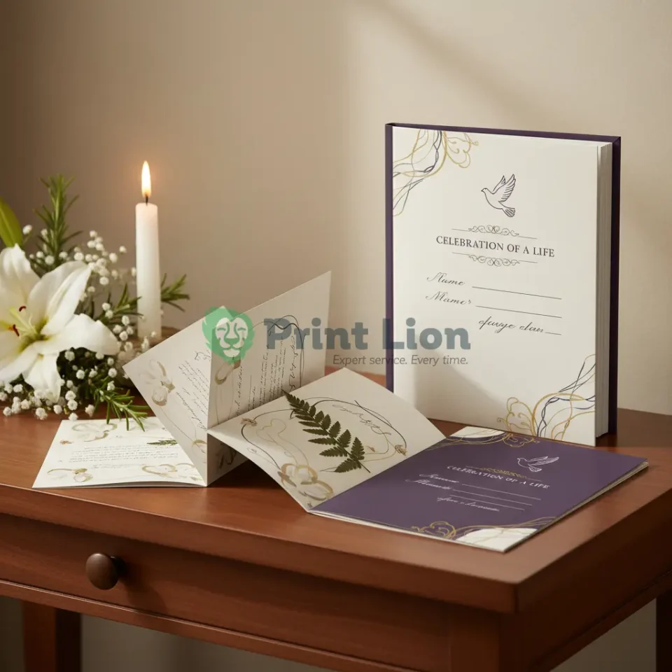 Funeral programs/ Eulogies