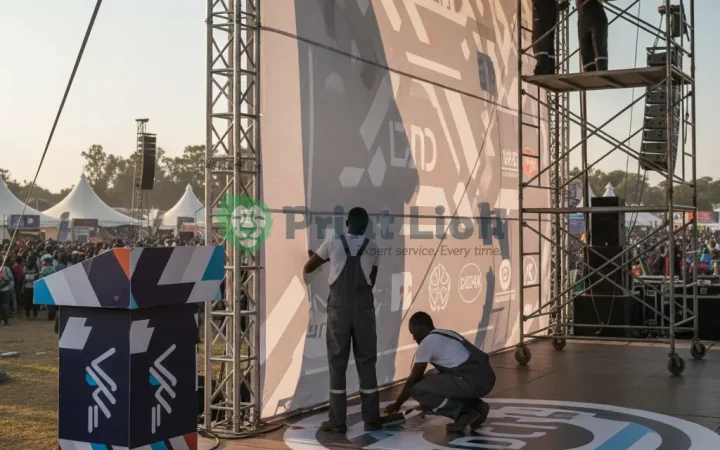 Stage branding