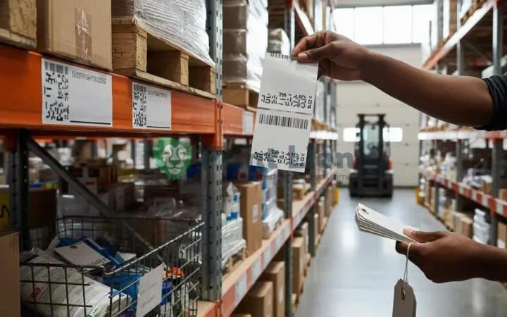Warehouse labels