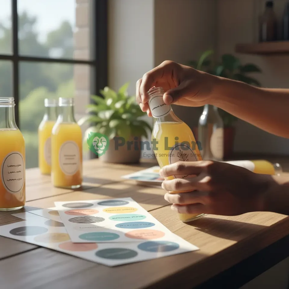 Bottle stickers