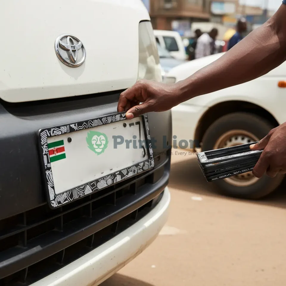 Number plate holders