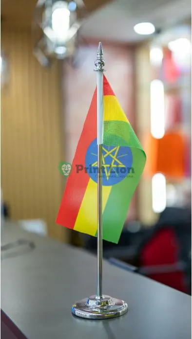 Single table flag stand. A3 PLFG001