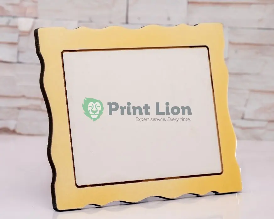 New rectangular MDF photo frame A4 PLPF014
