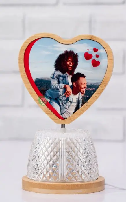 Love shape USB photo frame PLPF024