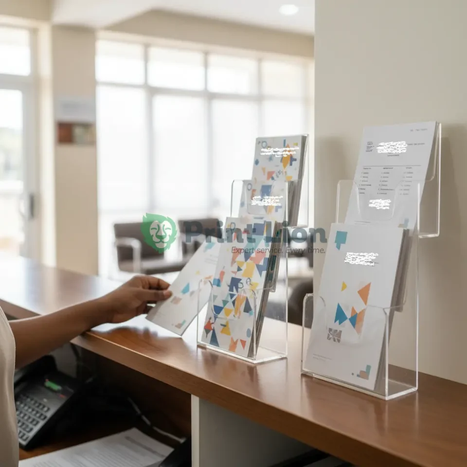 Acrylic brochure holders