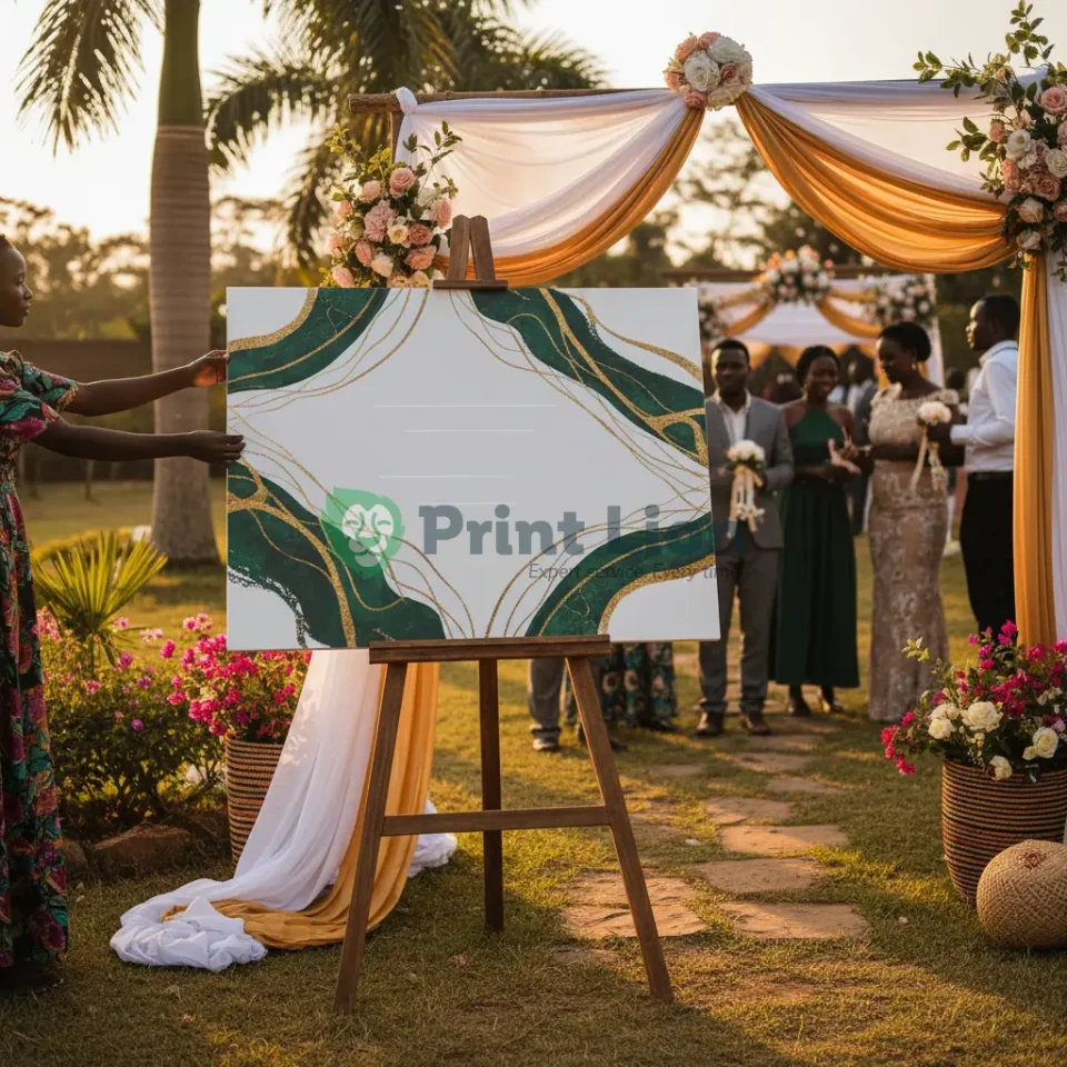 Wedding welcome signs