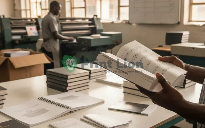 Book printing services