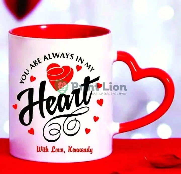 Love handle red mugs PLMG032