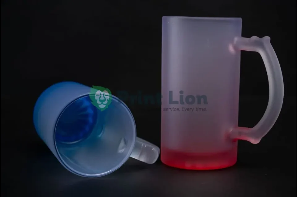 Coloured frost mugs. 443ml PLMG023