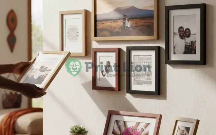 Framed photos