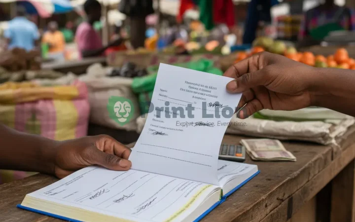 NCR receipt books
