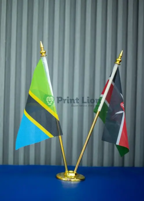 Table top flag heavy. A3 PLFG010
