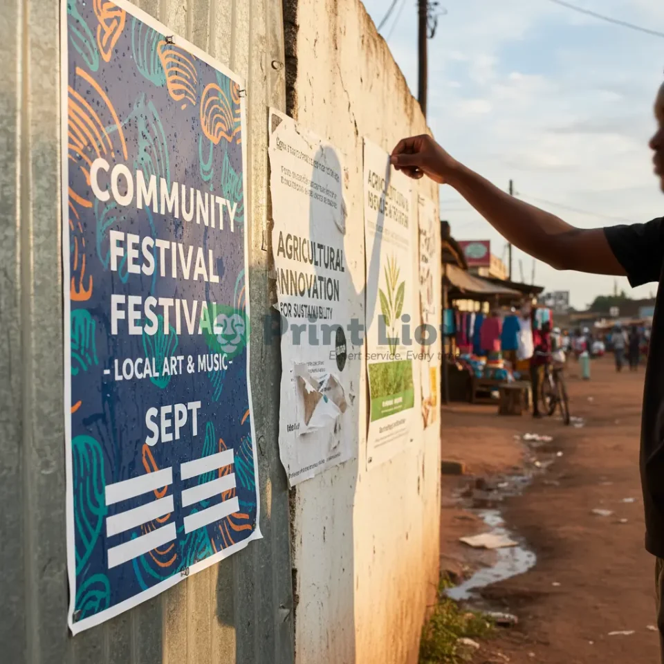 Sun and Rain resistant posters
