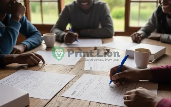 Score sheets / tally sheets