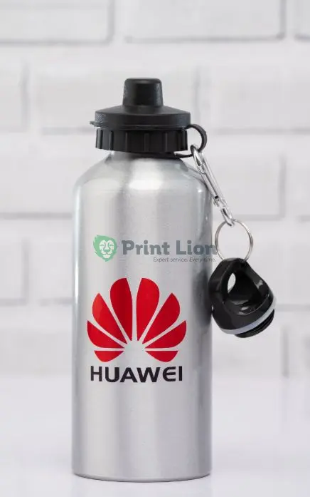 ml silver bottles with two lids PLWB032
