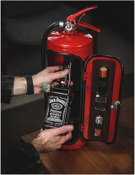 FIRE EXTINGUISHER MINI-BAR SET PLBA004