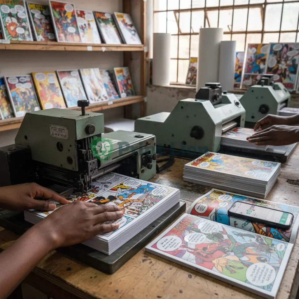 Comic books / graphic novels printing