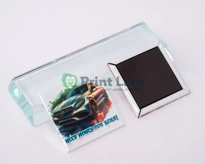 Square fridge magnets 5x5cm PLFM006