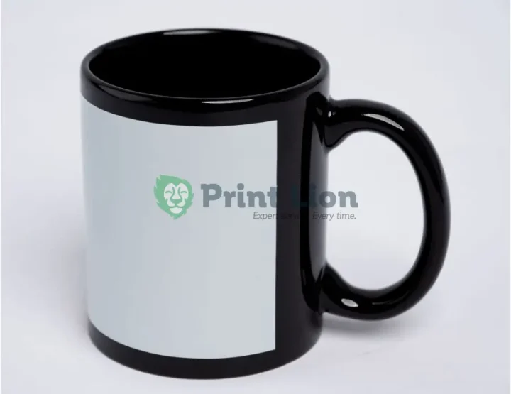 Patch mugs. Available in black PLMG018