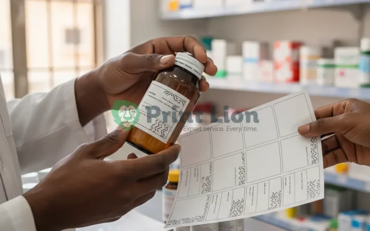 Pharmacy labels